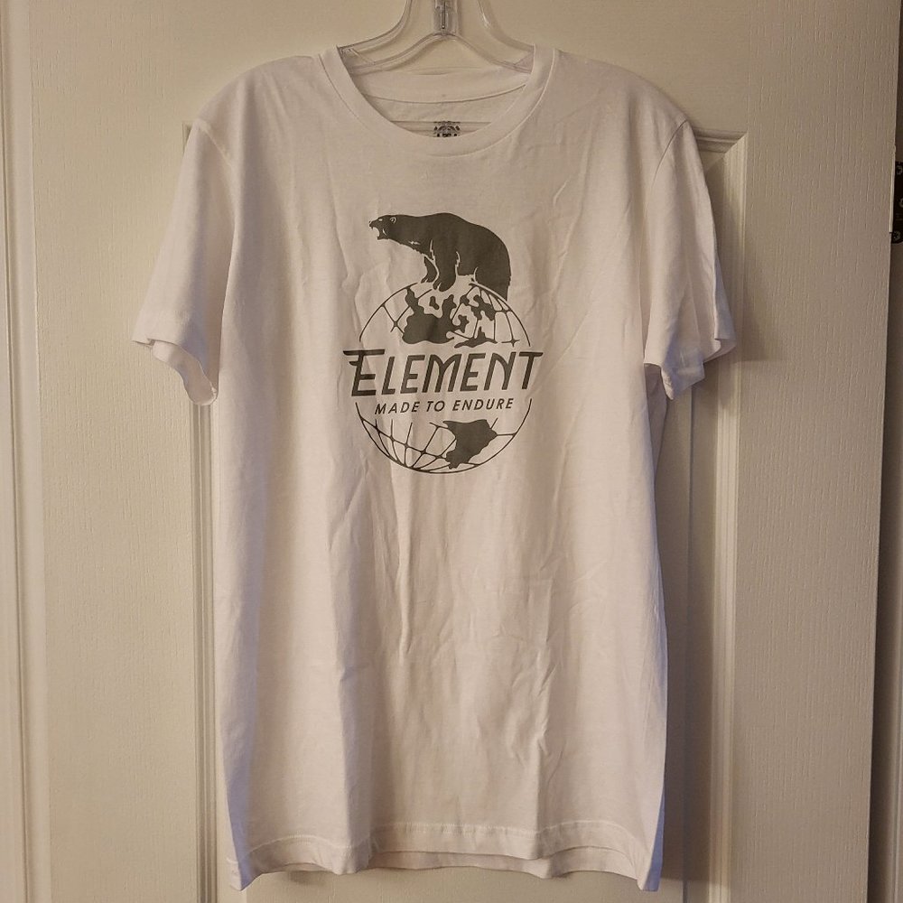 ELEMENT WHITE TSHIRT WITH PRINT